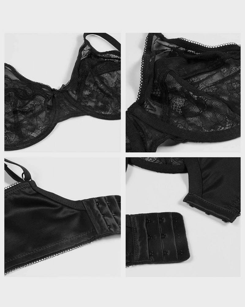 Full Coverage Lace Minimizer Bra