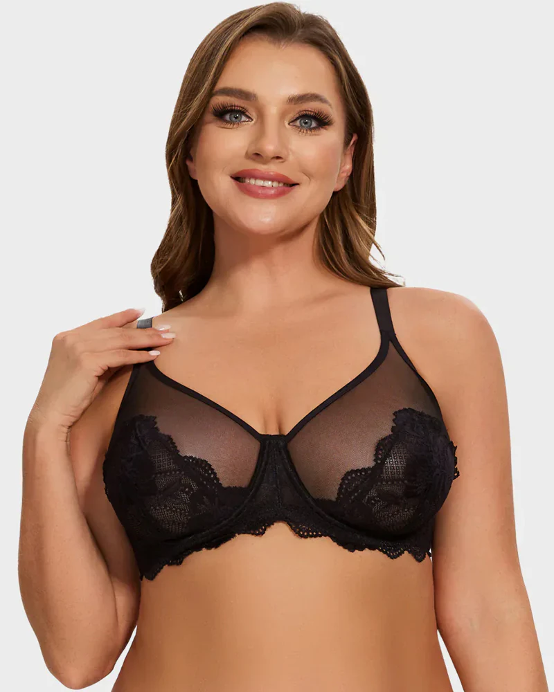 Full Coverage Lace Minimizer Bra
