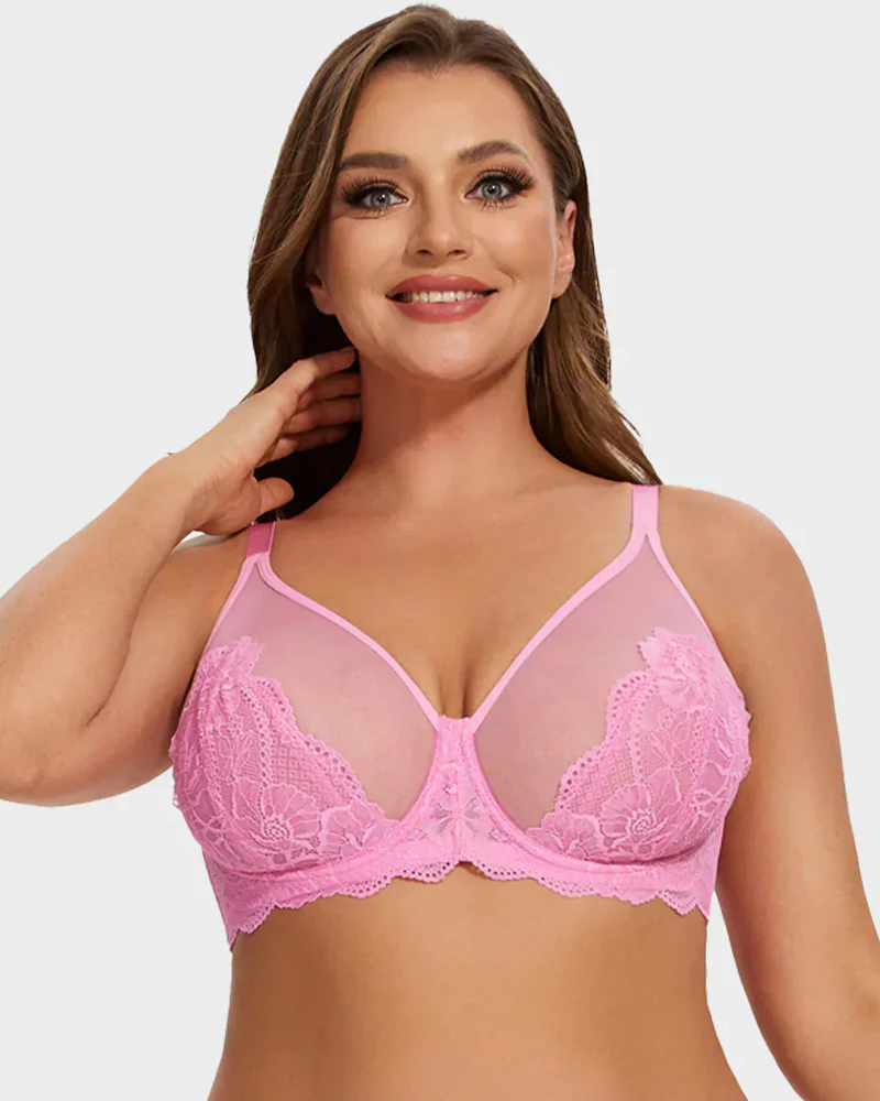 Full Coverage Lace Minimizer Bra