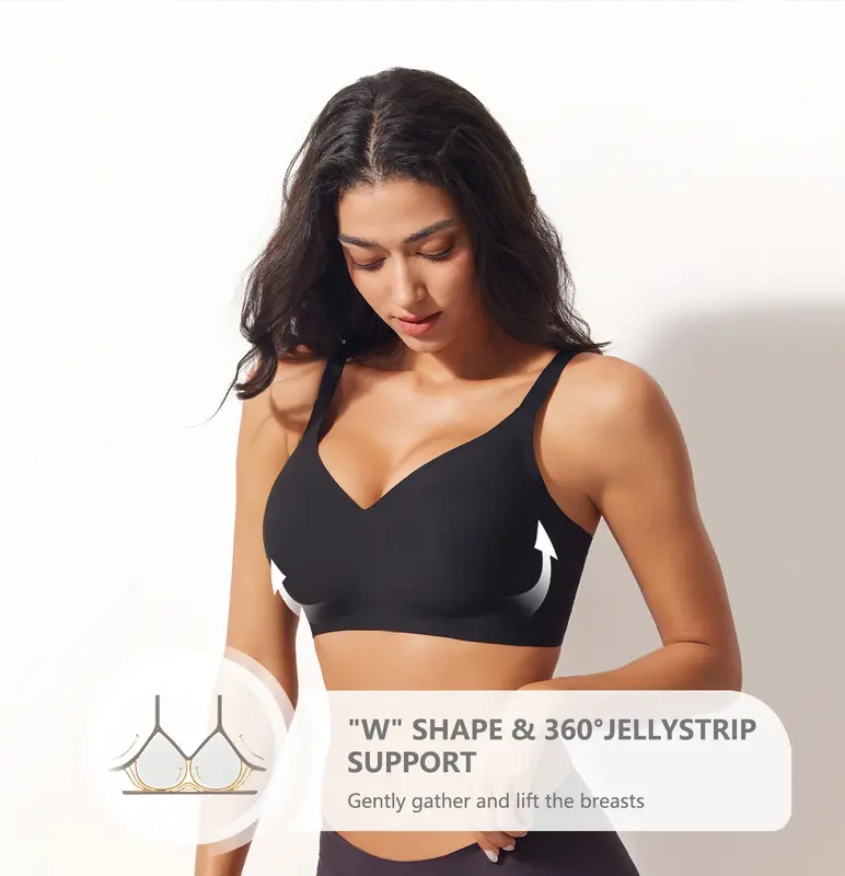 Wireless Women Comfortable Push Up Bras