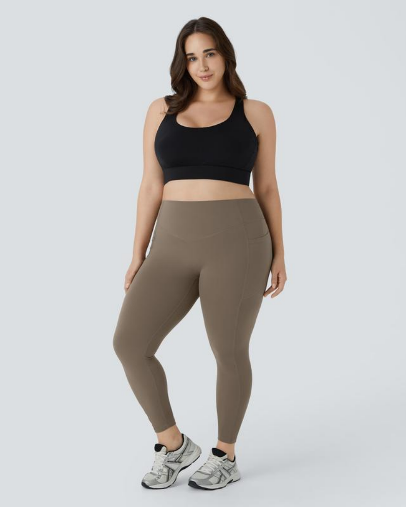 High Waisted Tummy Control Shaping Training Leggings