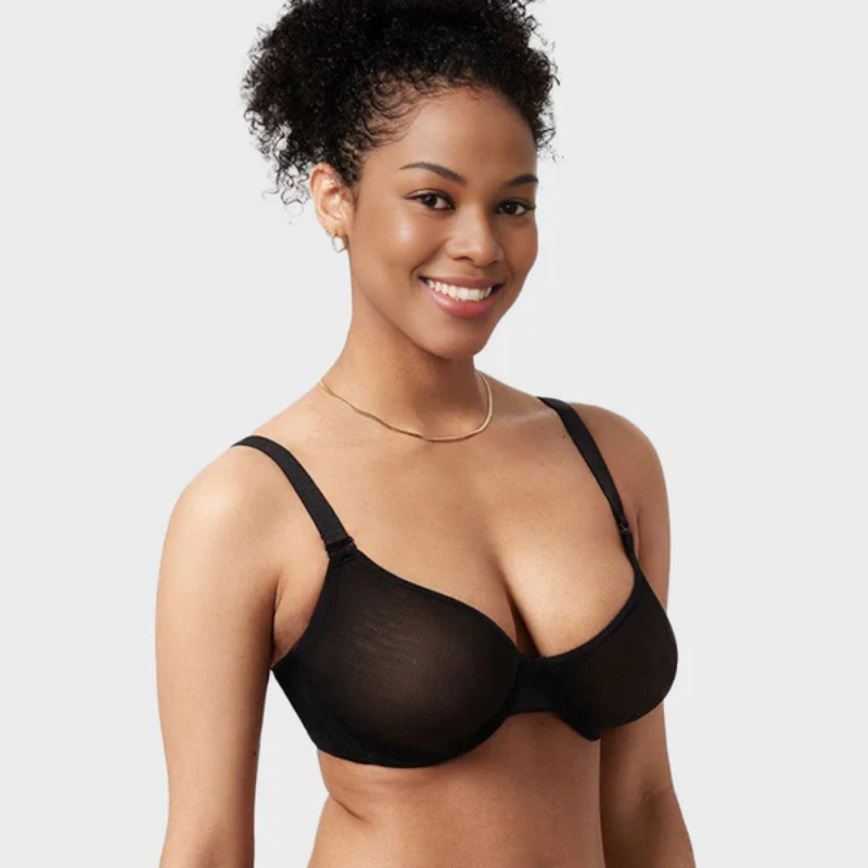 Zebra Wild Breathable Unlined Plus Size Soft Women Bra