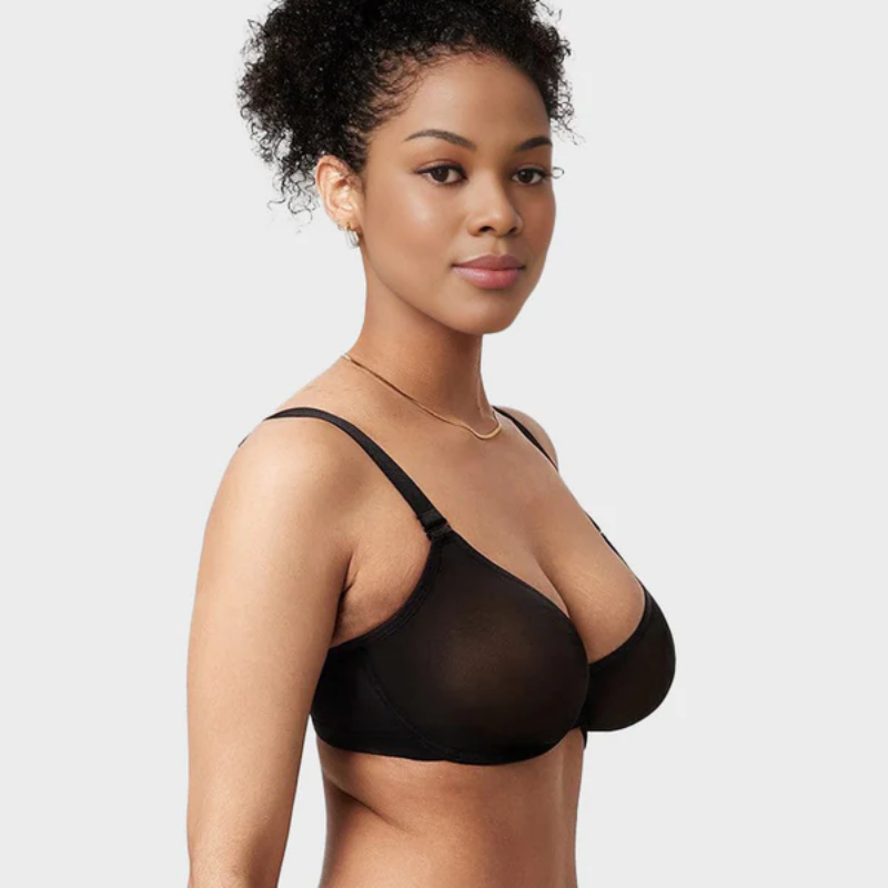 Zebra Wild Breathable Unlined Plus Size Soft Women Bra