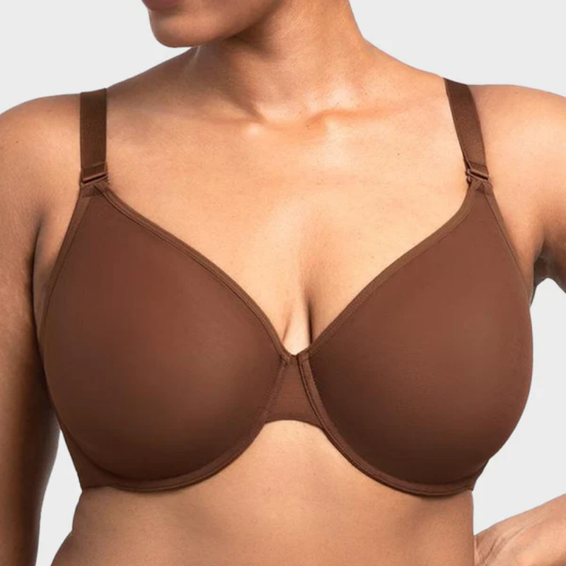 Zebra Wild Breathable Unlined Plus Size Soft Women Bra