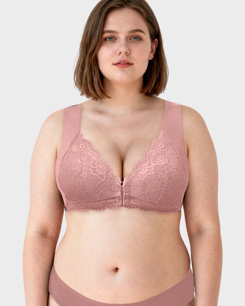 Front Closure '5D' Shaping Wireless Bra
