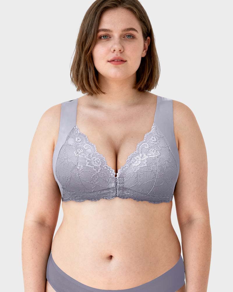 Front Closure '5D' Shaping Wireless Bra