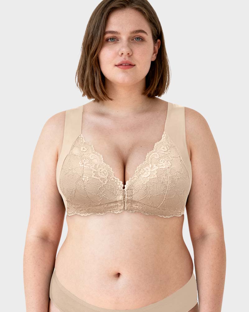 Front Closure '5D' Shaping Wireless Bra