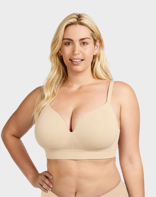 Reggiseno a forma di wireless di comfort di supporto