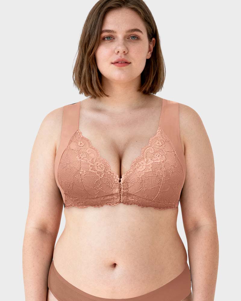 Front Closure '5D' Shaping Wireless Bra
