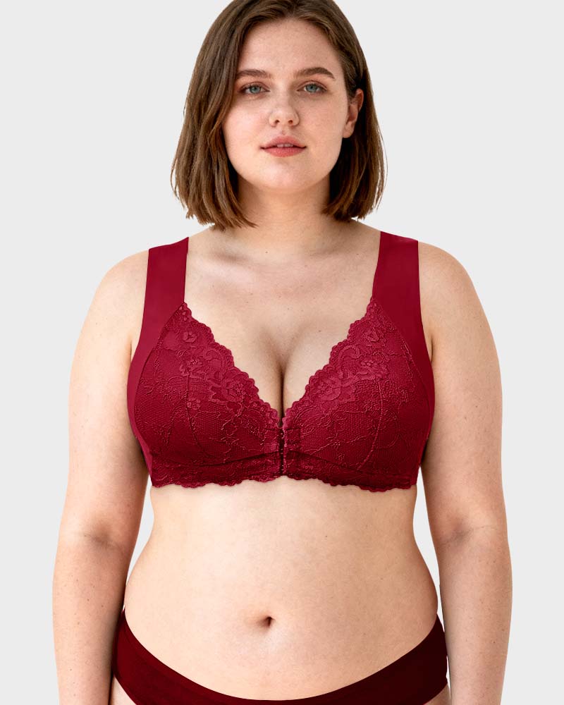 Front Closure '5D' Shaping Wireless Bra