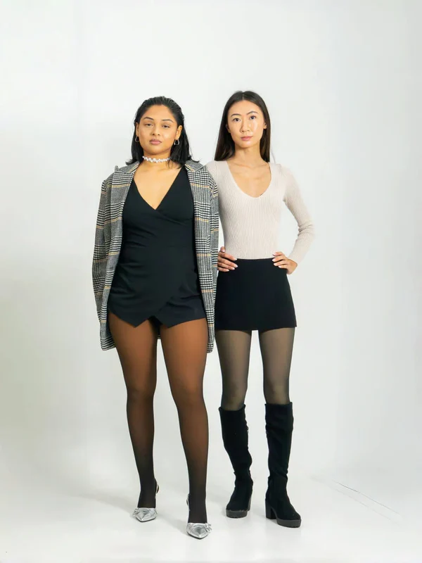 Translucent Fleece Lined Tights