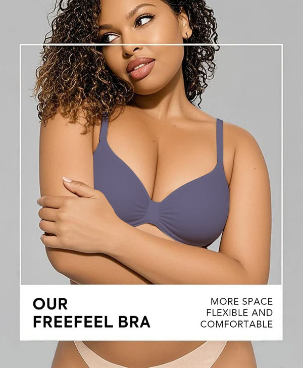 Couverture complète des femmes BRA de sculpture sans fil non repoussée