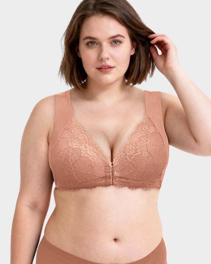 Front Closure '5D' Shaping Wireless Bra
