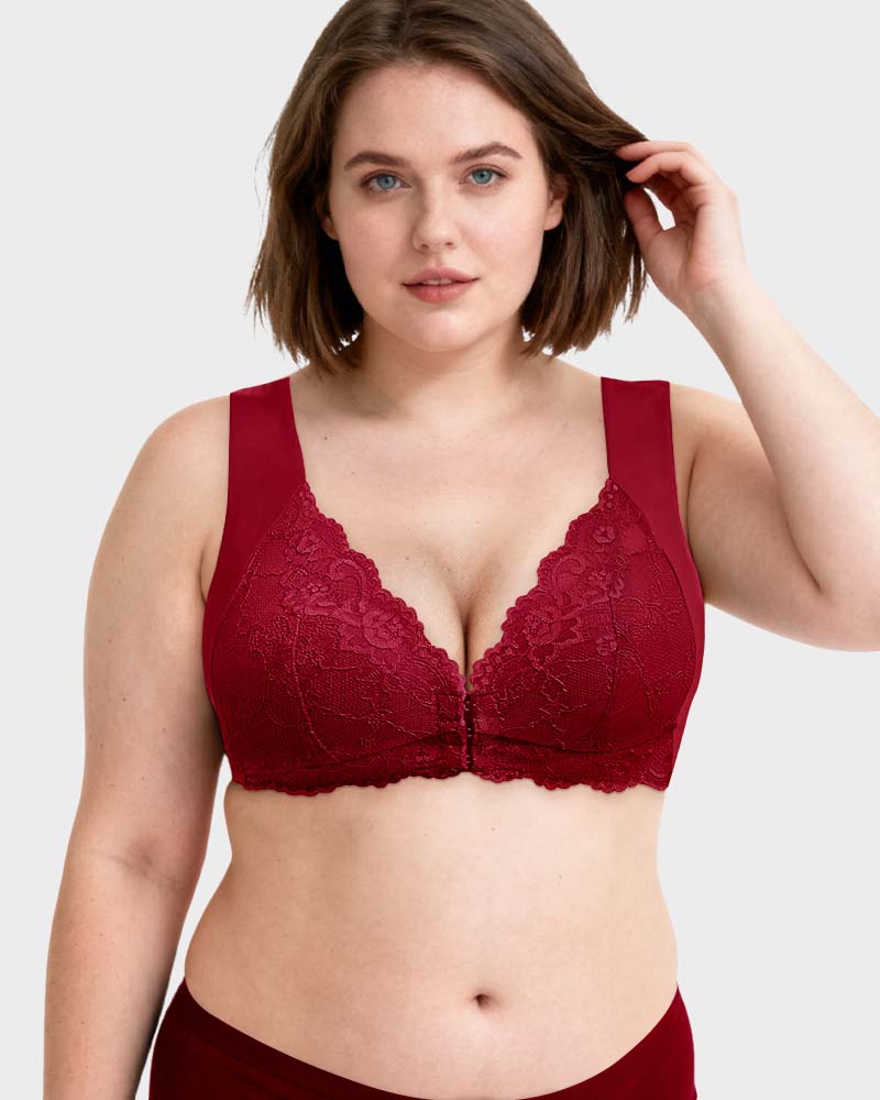 Front Closure '5D' Shaping Wireless Bra
