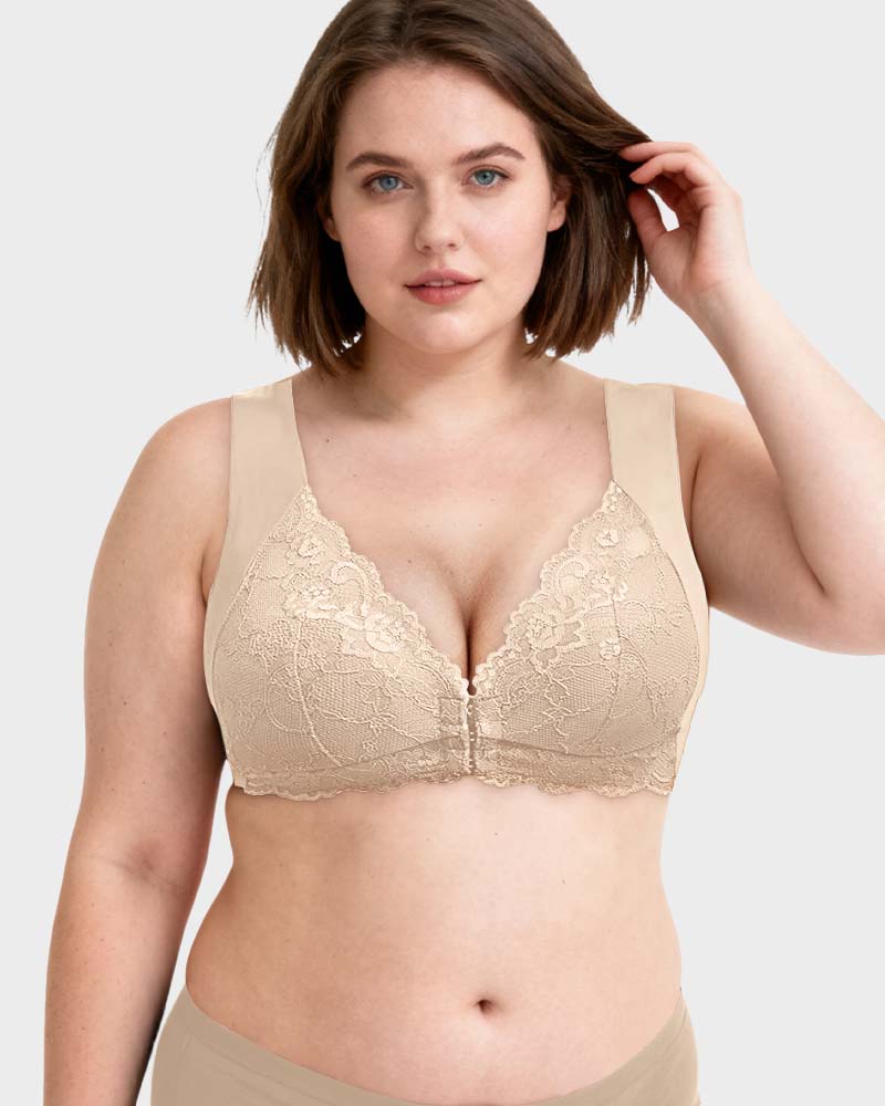 Front Closure '5D' Shaping Wireless Bra