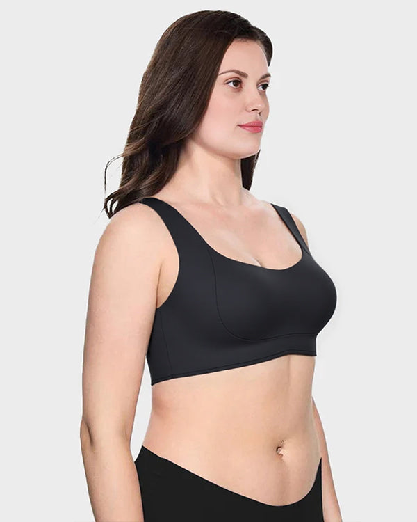 Full Support Wireless Push-Up Minimizer Bra