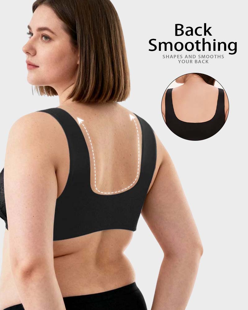 Front Closure '5D' Shaping Wireless Bra