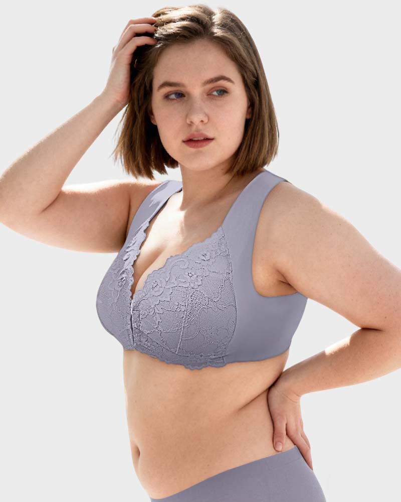 Front Closure '5D' Shaping Wireless Bra
