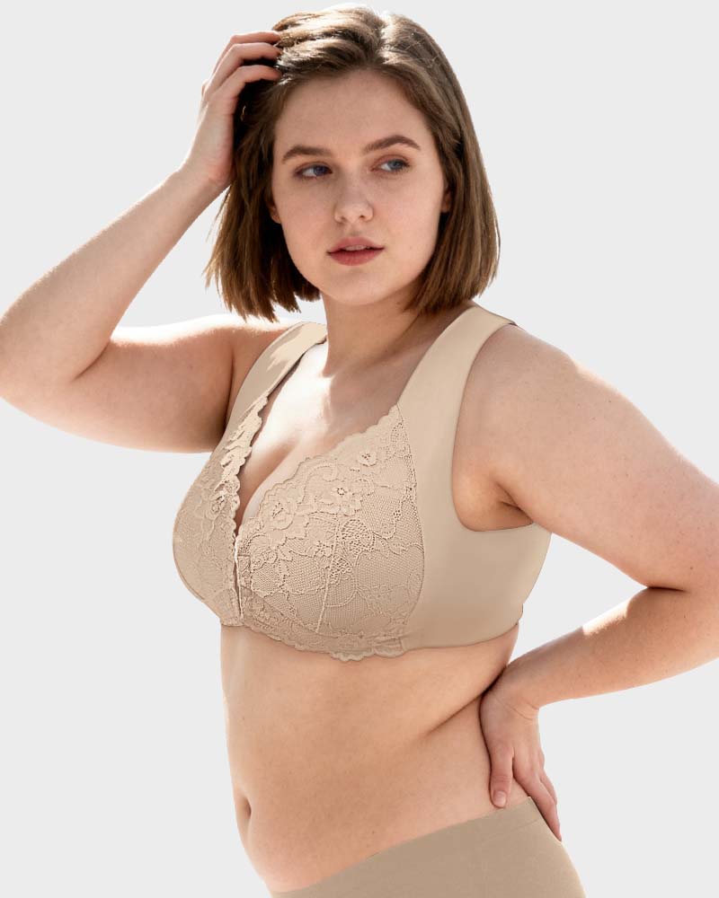 Front Closure '5D' Shaping Wireless Bra