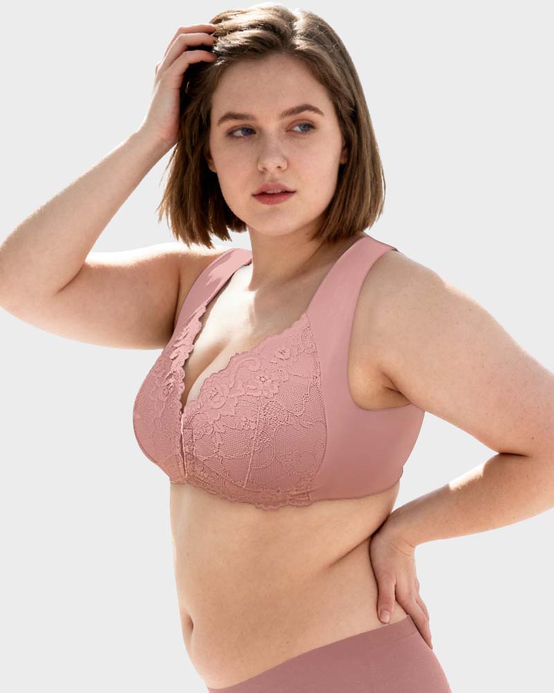 Front Closure '5D' Shaping Wireless Bra