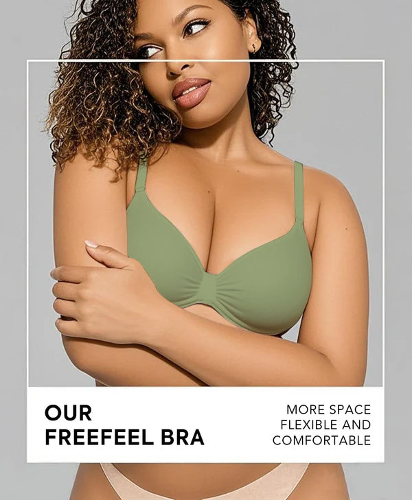 Couverture complète des femmes BRA de sculpture sans fil non repoussée