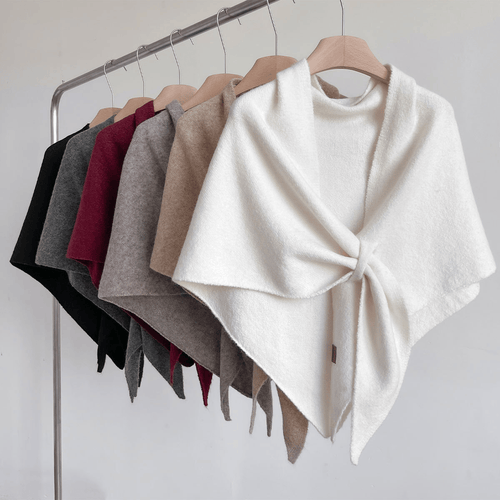 Women's Solid Color Scarf Casual Soft Comfortable Shawl for Daily Wear