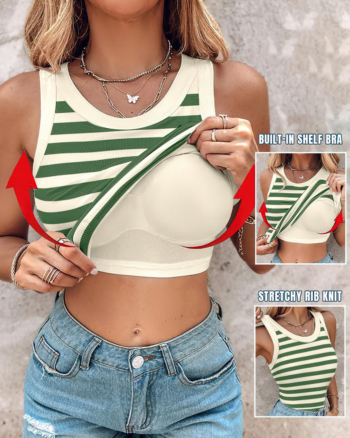 Your Favourite No-Bra All Style Tank Top