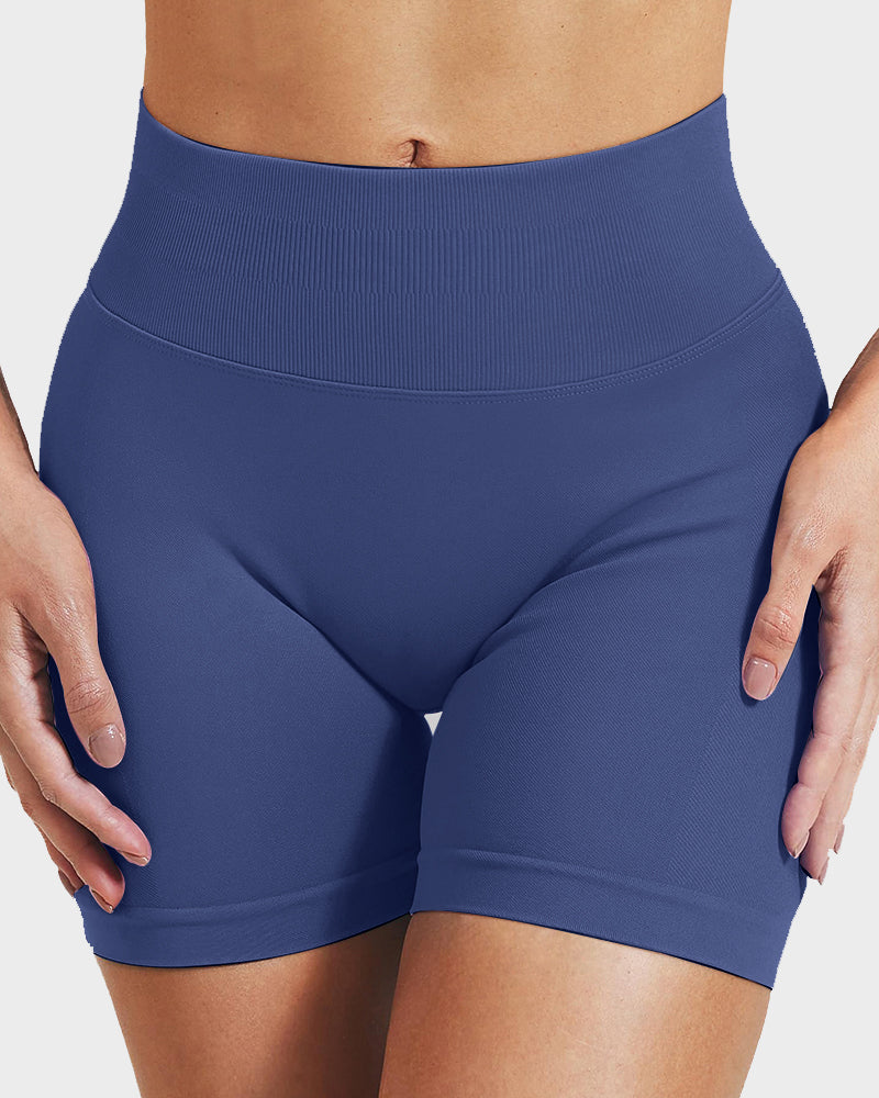 Sculpting short transparent en taille haute avec lifting des fesses Scrunch