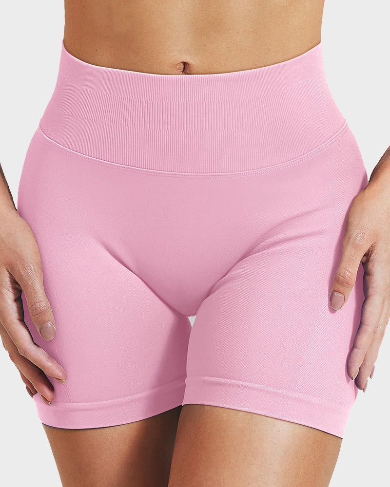 Sculpting short transparent en taille haute avec lifting des fesses Scrunch