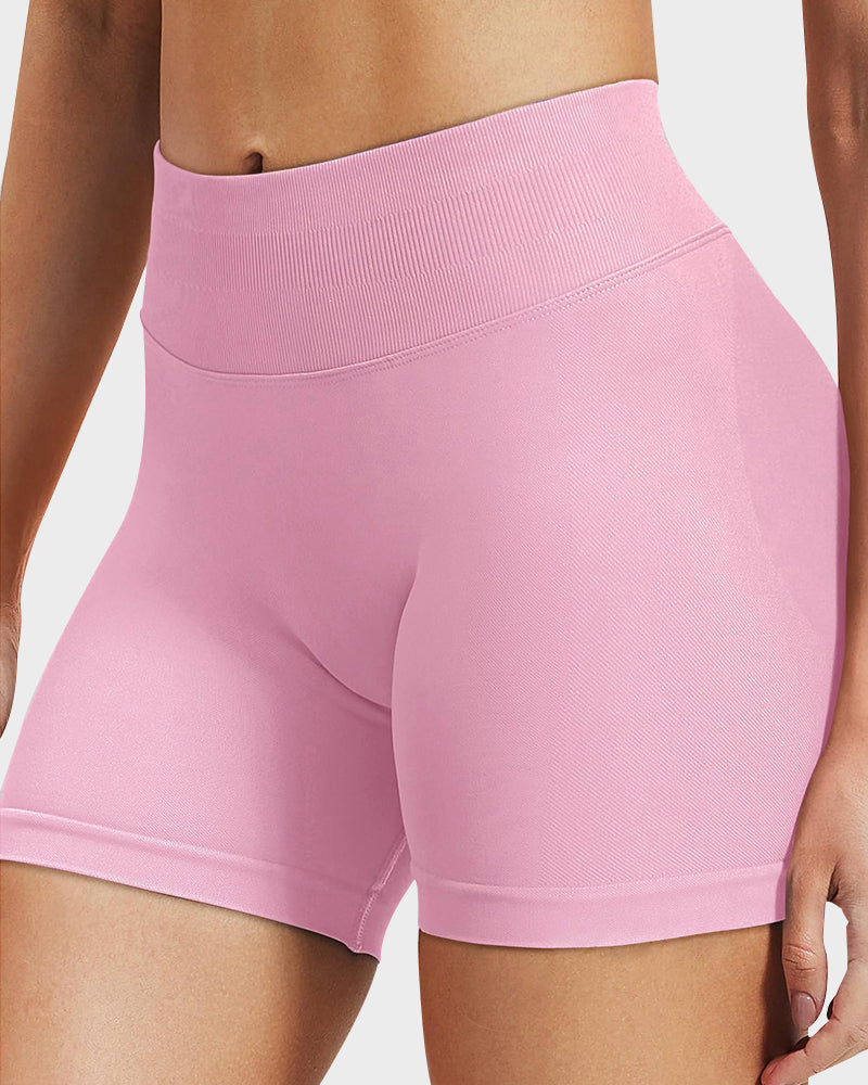Sculpting short transparent en taille haute avec lifting des fesses Scrunch