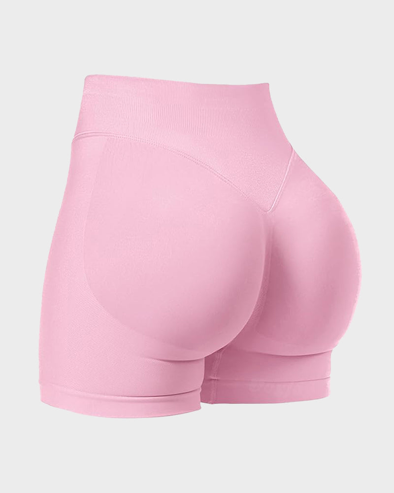 Sculpting short transparent en taille haute avec lifting des fesses Scrunch