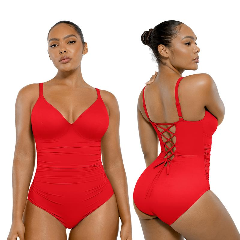 Smulpt Sculpt Back Sweet Massuit de maillot avec du ventre