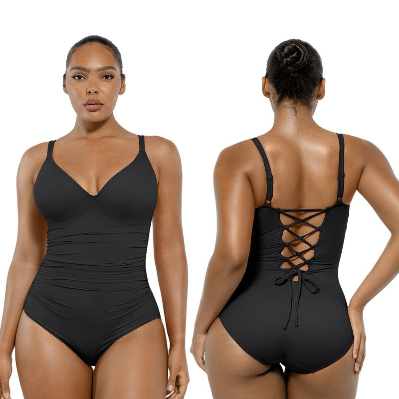 Smulpt Sculpt Back Sweet Massuit de maillot avec du ventre