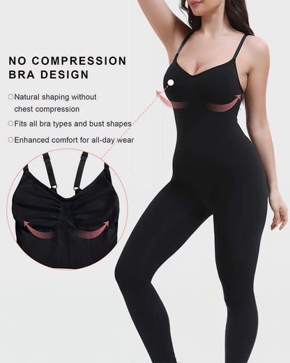 Full Body Shaper High Waisted Tummy Control Bodysuit