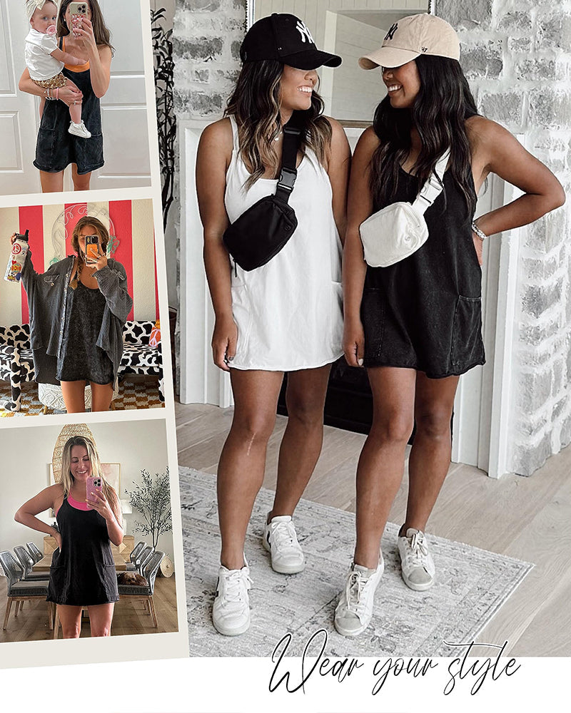 Sommer -ärmelloses Kleid für Frauen