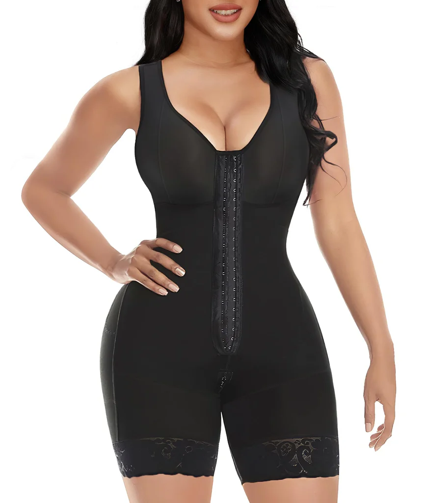 Extra Plus Size Shaper Bodysuit Tummy Control Shapewear With Bra