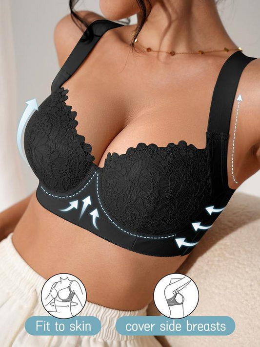 3-Piece  Women's Sexy Lace Bra