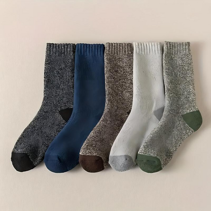 5 Pairs of Men's and Women's Thickened Warm Winter Socks