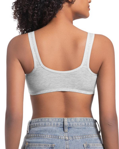The Everyday Front-Clasp Bra Soft, Unlined & Wireless