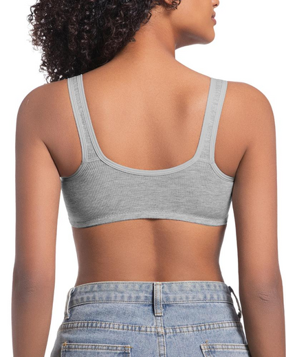 The Everyday Front-Clasp Bra Soft, Unlined & Wireless