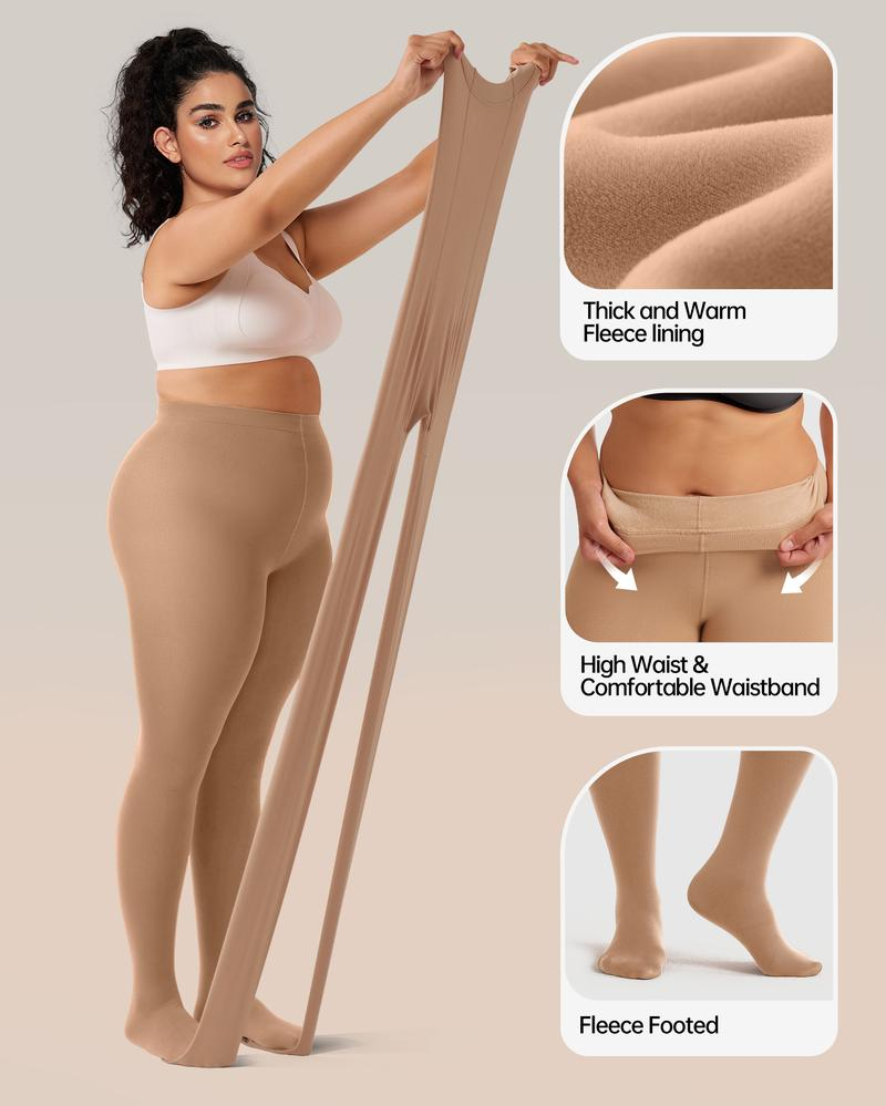 One-Seam Ultra-Soft Brushed Sheer Leggings