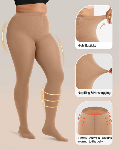 One-Seam Ultra-Soft Brushed Sheer Leggings