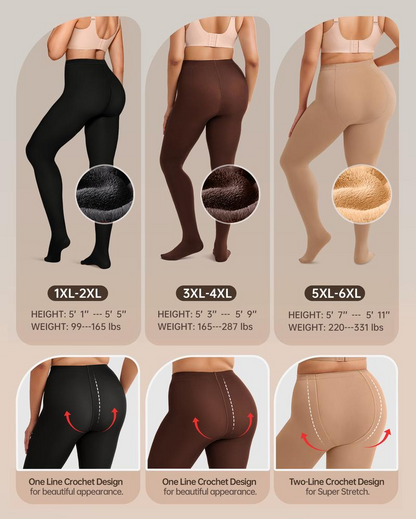 One-Seam Ultra-Soft Brushed Sheer Leggings