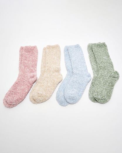 Ultra-Soft Socks Gift Set - CozyChic 4-Pair Collection