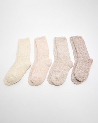 Lvory white + Light pink + Beige + Light brown