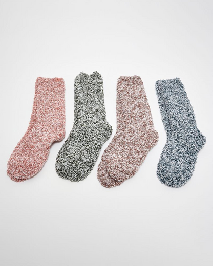 Ultra-Soft Socks Gift Set - CozyChic 4-Pair Collection