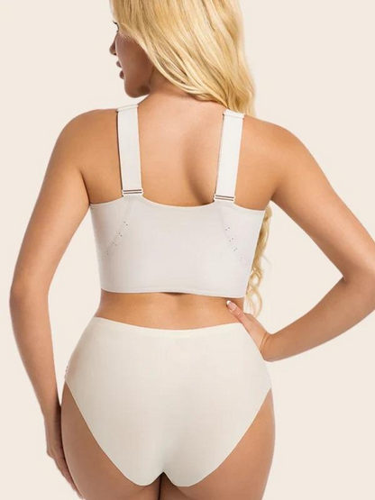 Plus Size Wireless Front-Close Comfort Jelly Bra