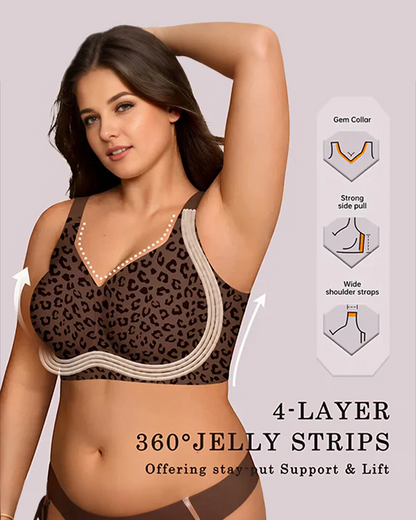Coppa di copertura completa wireless comoda reggiseno levigante