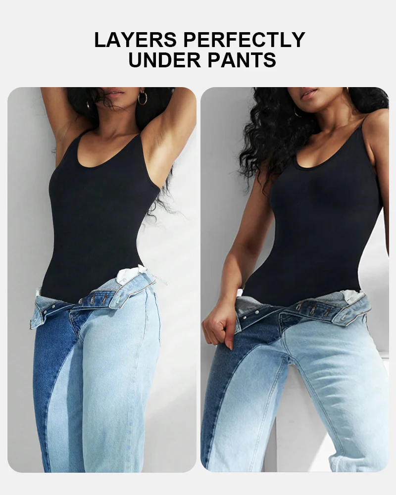 Full Body Shaper High Waisted Tummy Control Bodysuit