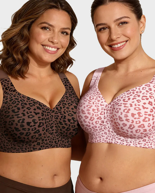 Comfortable Wireless Full Coverage Jelly Smoothing Bra